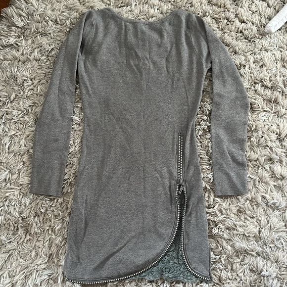 COSMODA GREY DRESS MINI NWOT - Picture 1 of 12